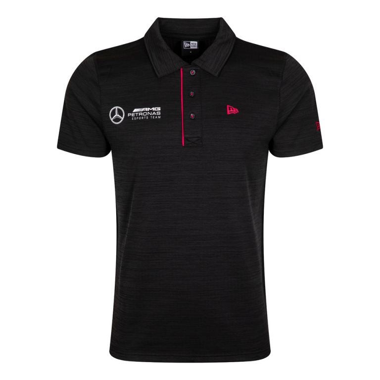 Ropa New Era Motor Sport Negros - Mercedes Benz Enginee Polo Shirt 30648IMCO